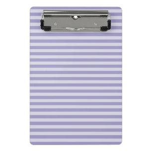 Minicarpeta De Pinza Rayas Moradas