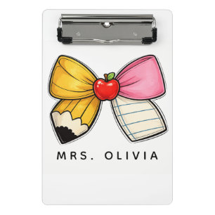 Minicarpeta De Pinza Regalo Personalizado para Maestros   Maestro Perso