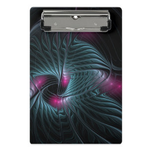 Minicarpeta De Pinza Resumen de la fantasía colorida fractal
