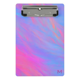 Minicarpeta De Pinza Resumen Flujo de tinta de neón