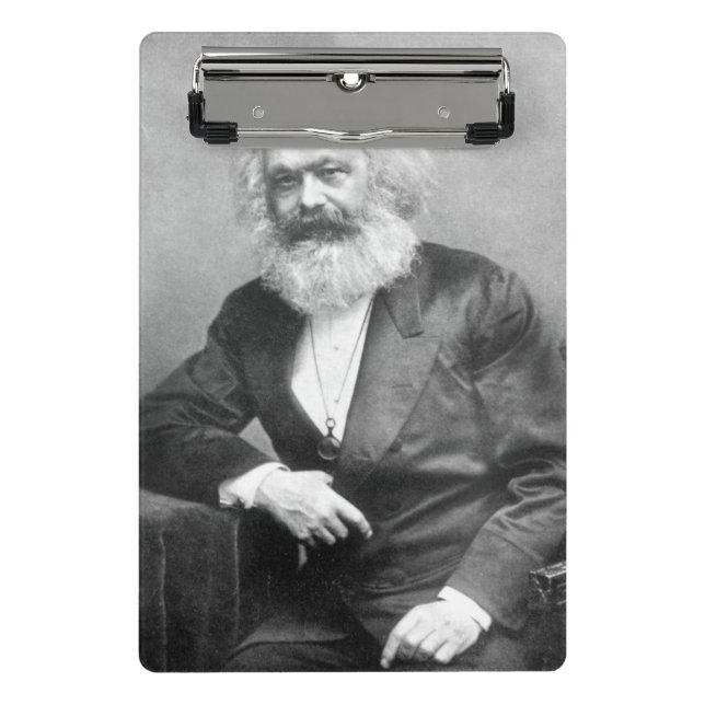 Minicarpeta De Pinza Retrato de Karl Marx (Anverso)