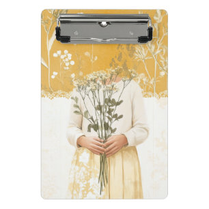Minicarpeta De Pinza Retrato de ramillete de flores silvestres Cottagec