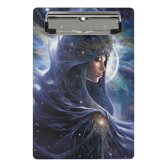 Minicarpeta De Pinza Sacerdotisa Astral (Anverso)