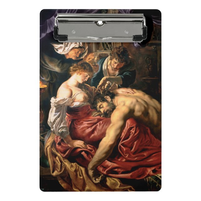 Minicarpeta De Pinza Samson y Delilah, c.1609 (Anverso)