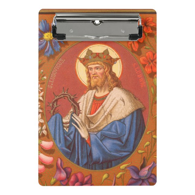 Minicarpeta De Pinza San Luis IX el Rey (PM 05) (Anverso)
