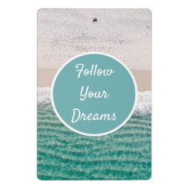 Minicarpeta De Pinza Sandy Beach Sigue Tus Sueños