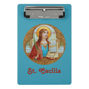 Minicarpeta De Pinza Santa Cecilia de Roma (BK 003)