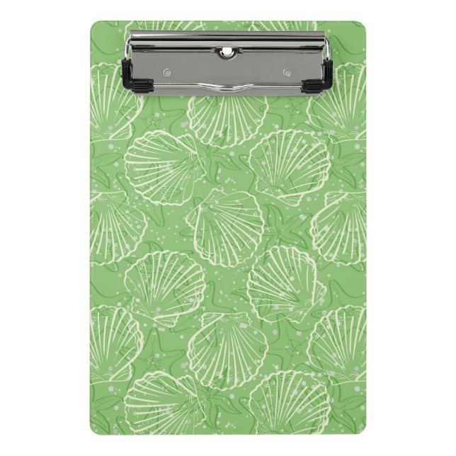 Minicarpeta De Pinza Seashells del esquema (Anverso)