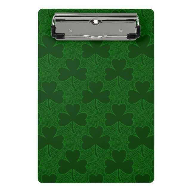 Minicarpeta De Pinza Shamrock (Anverso)