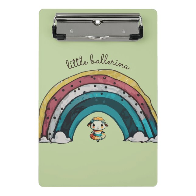 Minicarpeta De Pinza Sheep Ballerina (Anverso)