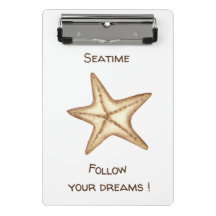 Sigue tus sueños acuarela Seatime Estrella de mar