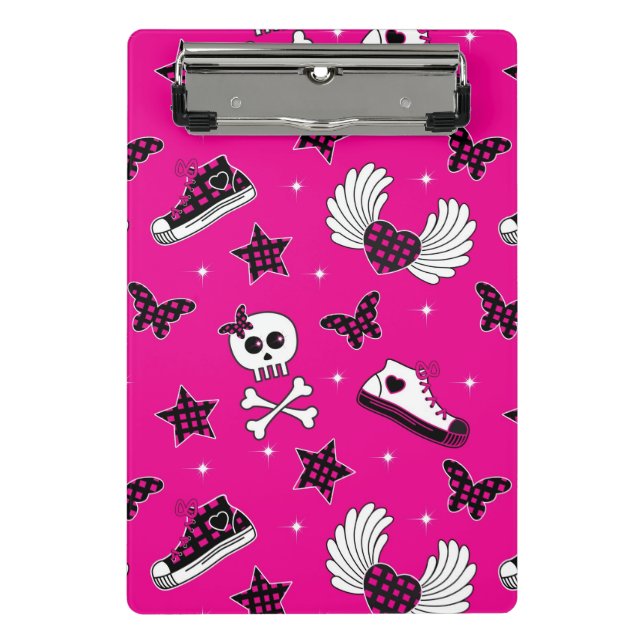 Minicarpeta De Pinza Símbolos de Emo (Anverso)