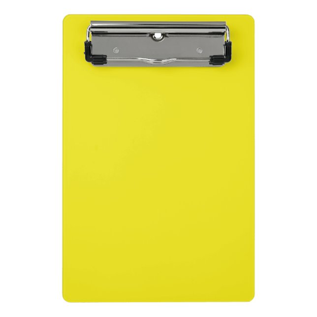 Minicarpeta De Pinza Solid pineapple bright yellow (Anverso)