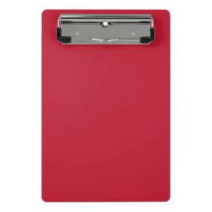 Minicarpeta De Pinza sólido clásico Verdadero rojo