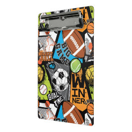 Minicarpeta De Pinza Sport Pattern With Balls