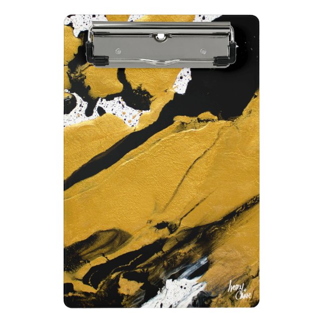 Minicarpeta De Pinza SPWW encendió Soul Black & Gold Resumen (Anverso)