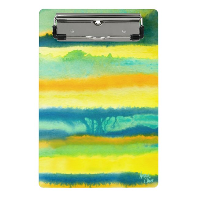 Minicarpeta De Pinza SPWW Tangoers Verde azulados Verde y Naranja (Anverso)