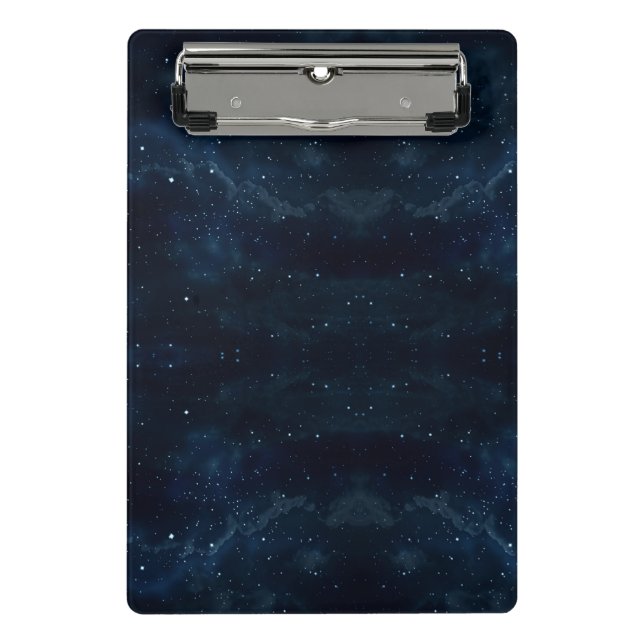 Minicarpeta De Pinza Starry Night Sky , Galaxy Space Celestial (Anverso)