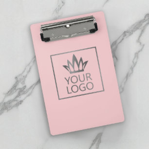 Minicarpeta De Pinza Su logotipo en cualquier fondo de color