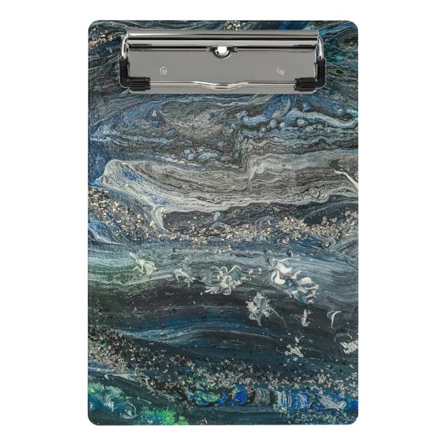 Minicarpeta De Pinza Sueños de la pintura abstracta del Océano 20 (Anverso)