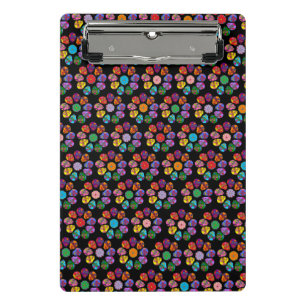 Minicarpeta De Pinza Sugar Skull Flower