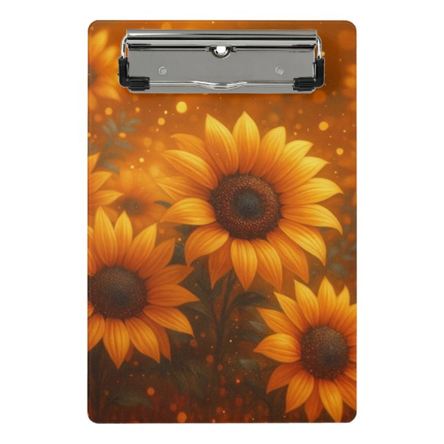 Minicarpeta De Pinza Sunflower Journal (Anverso)