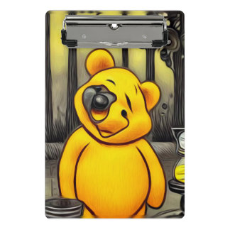 Minicarpeta De Pinza Surreal Cyborg Parody Pooh Bear