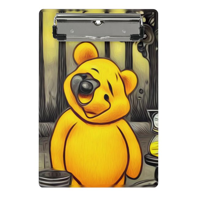 Minicarpeta De Pinza Surreal Cyborg Parody Pooh Bear (Anverso)