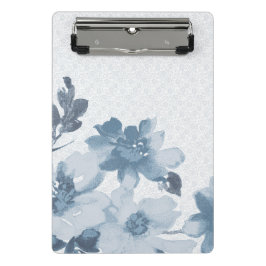 Minicarpeta De Pinza Sutil Bloom Índigo - Elegancia suave de Kraalikaa