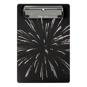 Minicarpeta De Pinza Tablero de los fuegos artificiales