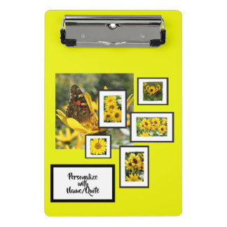 Minicarpeta De Pinza Tablero del jardín de la margarita mini