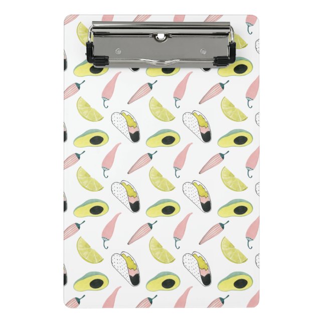 Minicarpeta De Pinza Taco sobre el amor | Círculo de elementos del tacó (Anverso)