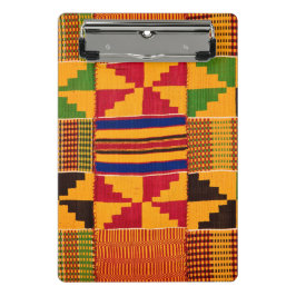 Minicarpeta De Pinza Tarjeta de clip de impresión africana Mini