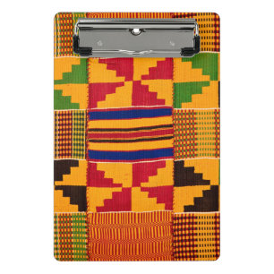 Minicarpeta De Pinza Tarjeta de clip de impresión africana Mini