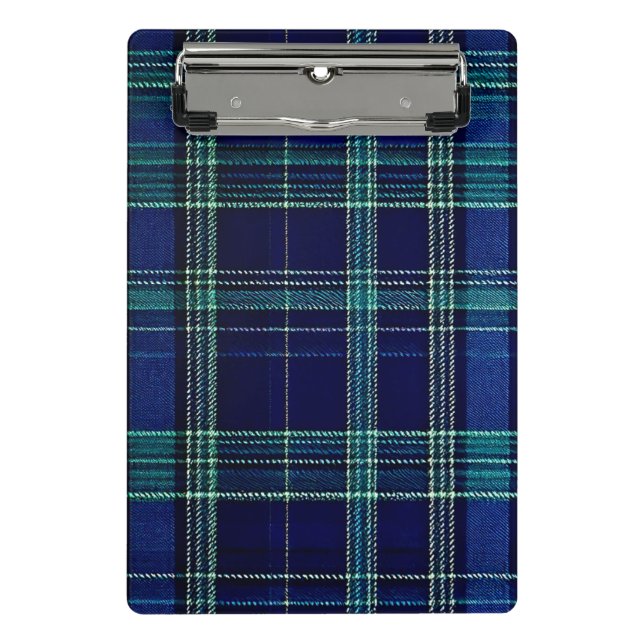 Minicarpeta De Pinza Tartan plaid notebook (Anverso)