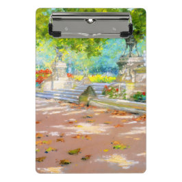 Minicarpeta De Pinza Terraza vintage, dibujo de Prospect Park (1887)