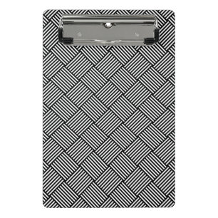 Minicarpeta De Pinza Textura comprobada geométrica