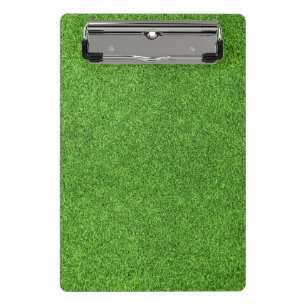 Minicarpeta De Pinza Textura hermosa de la hierba verde del campo de