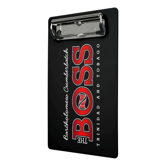 Minicarpeta De Pinza The Boss Trinidad & Tobago (Angulado 2)
