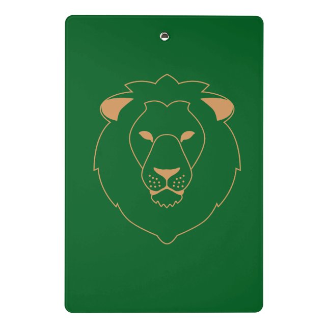 Minicarpeta De Pinza The Lion's Gaze: Golden Contour (Reverso)