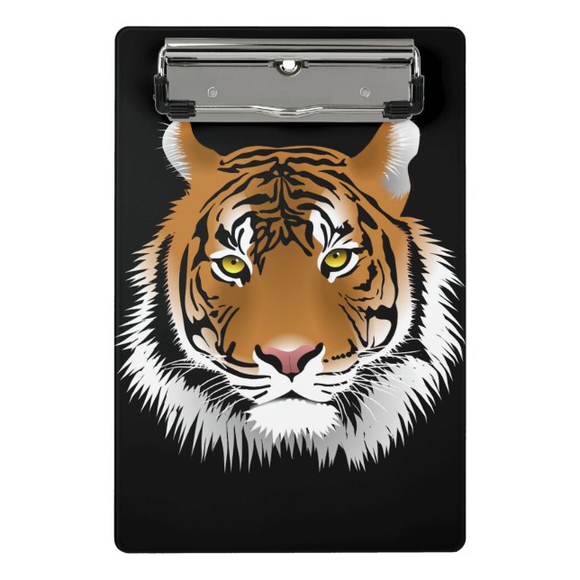 Minicarpeta De Pinza Tiger Face Mini Clipboard (Anverso)