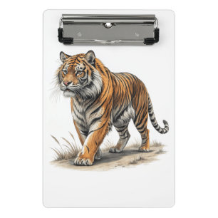 Minicarpeta De Pinza Tigre