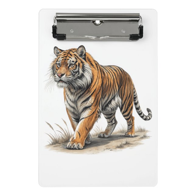 Minicarpeta De Pinza Tigre (Anverso)