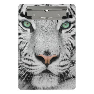Minicarpeta De Pinza Tigre blanco