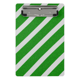 Minicarpeta De Pinza Tira Verde Brillante