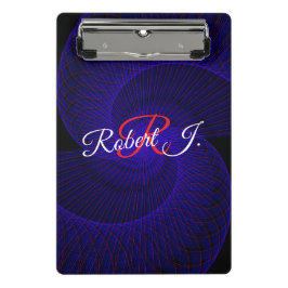 Minicarpeta De Pinza Top Down Dual Funnel Geometric Mini Clipboard