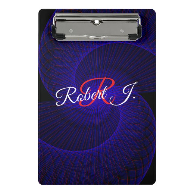 Minicarpeta De Pinza Top Down Dual Funnel Geometric Mini Clipboard (Anverso)