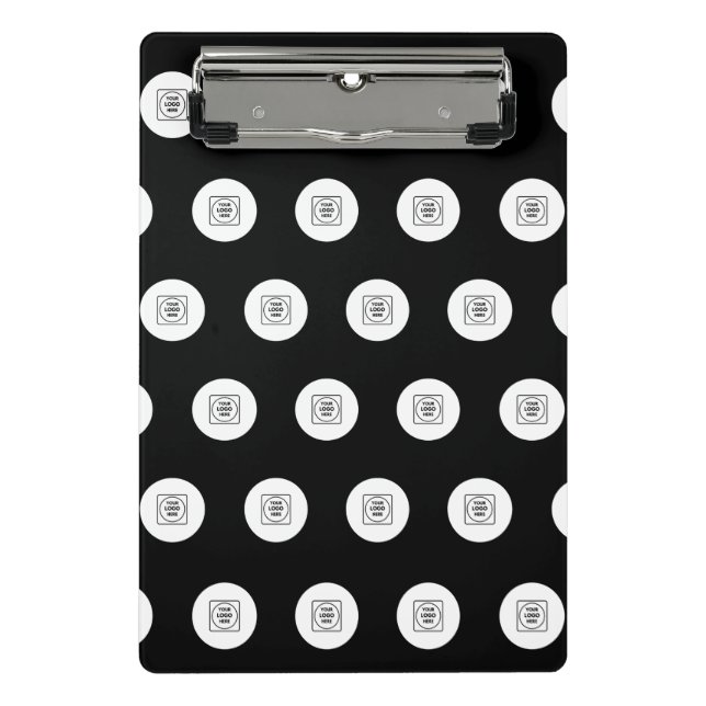 Minicarpeta De Pinza Two Logo Step Repeat Mini clipboard (Anverso)