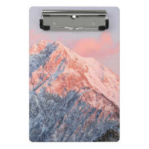 Minicarpeta De Pinza Última luz solar en la montaña Storžič, Eslovenia