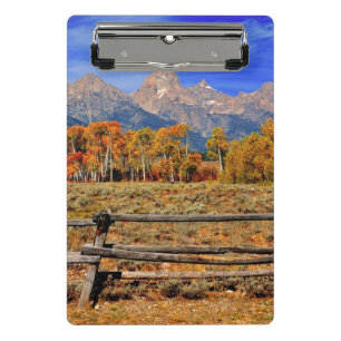 Minicarpeta De Pinza Un momento en Wyoming en otoño